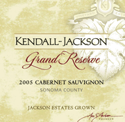 Kendall Jackson 2005 Cabernet Grand Reserve